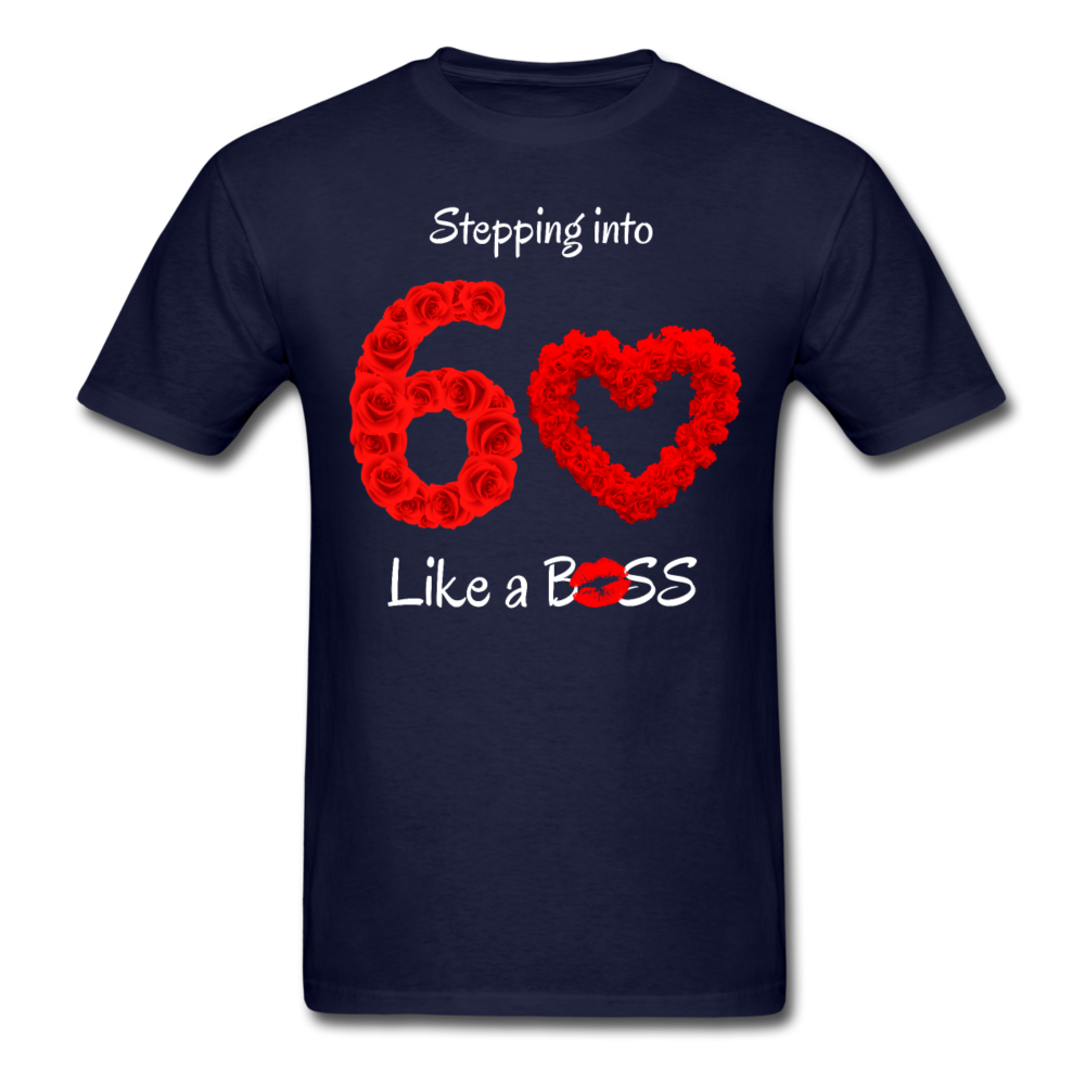 STEPPING 60 ROSE UNISEX SHIRT - navy