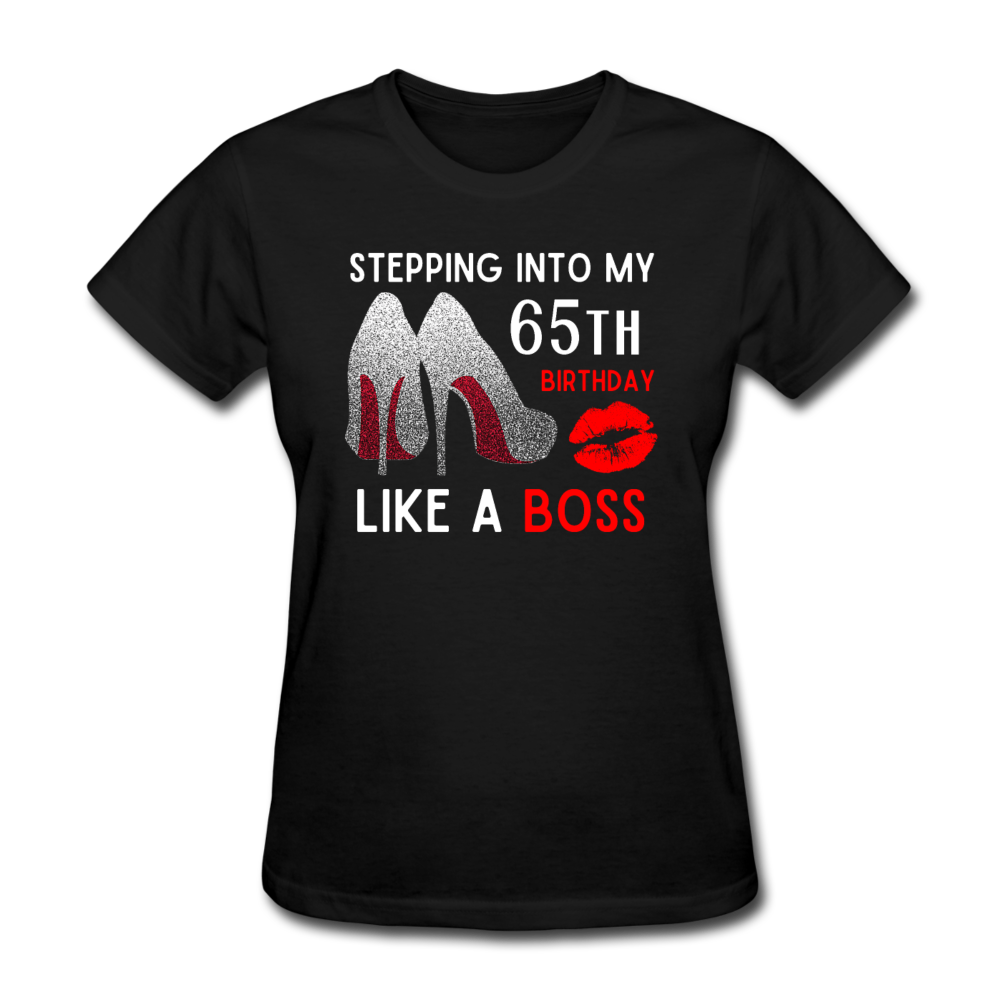 STEPPING 65 WOMEN'S SHIRT - black