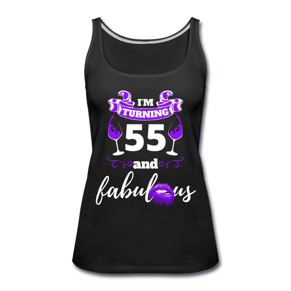 TURNING 55 TANK - black