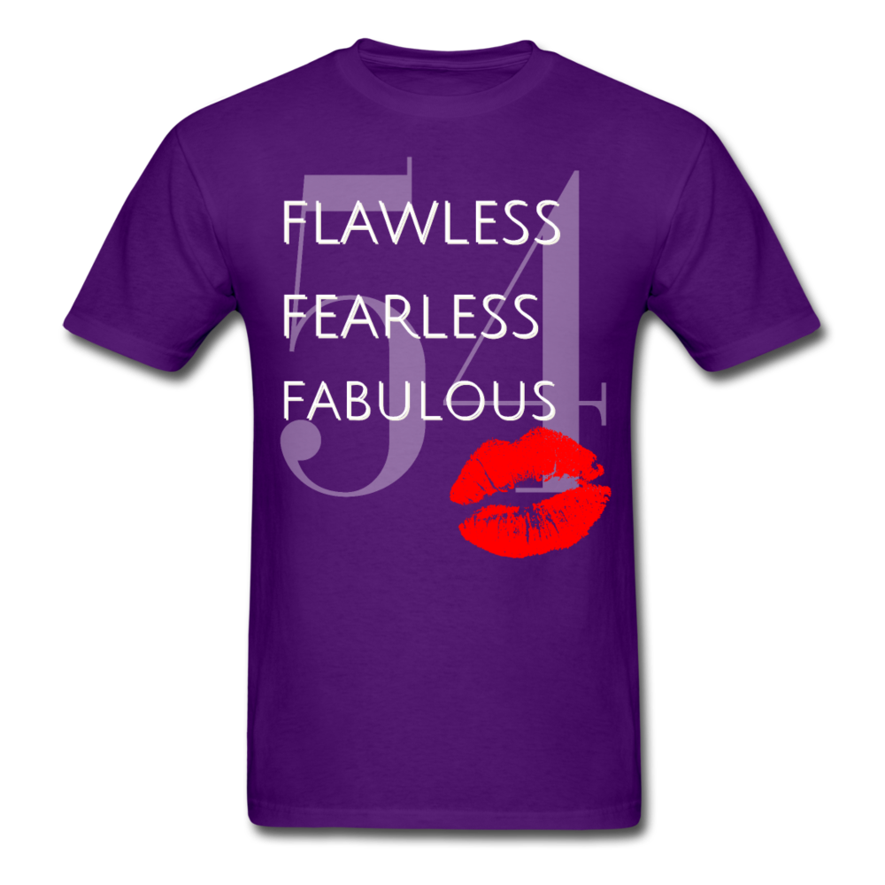 FLAWLESS 54 UNISEX SHIRT - purple