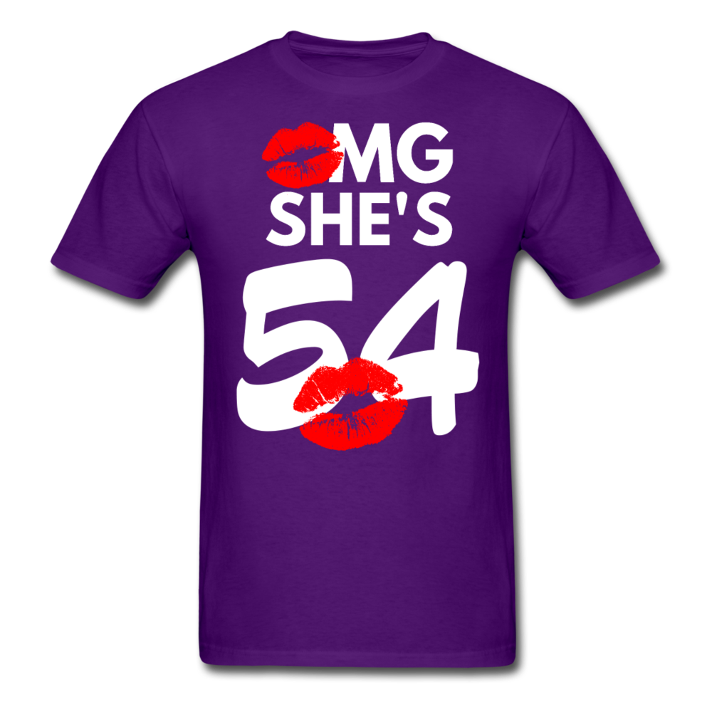 OMG 54 UNISEX SHIRT - purple