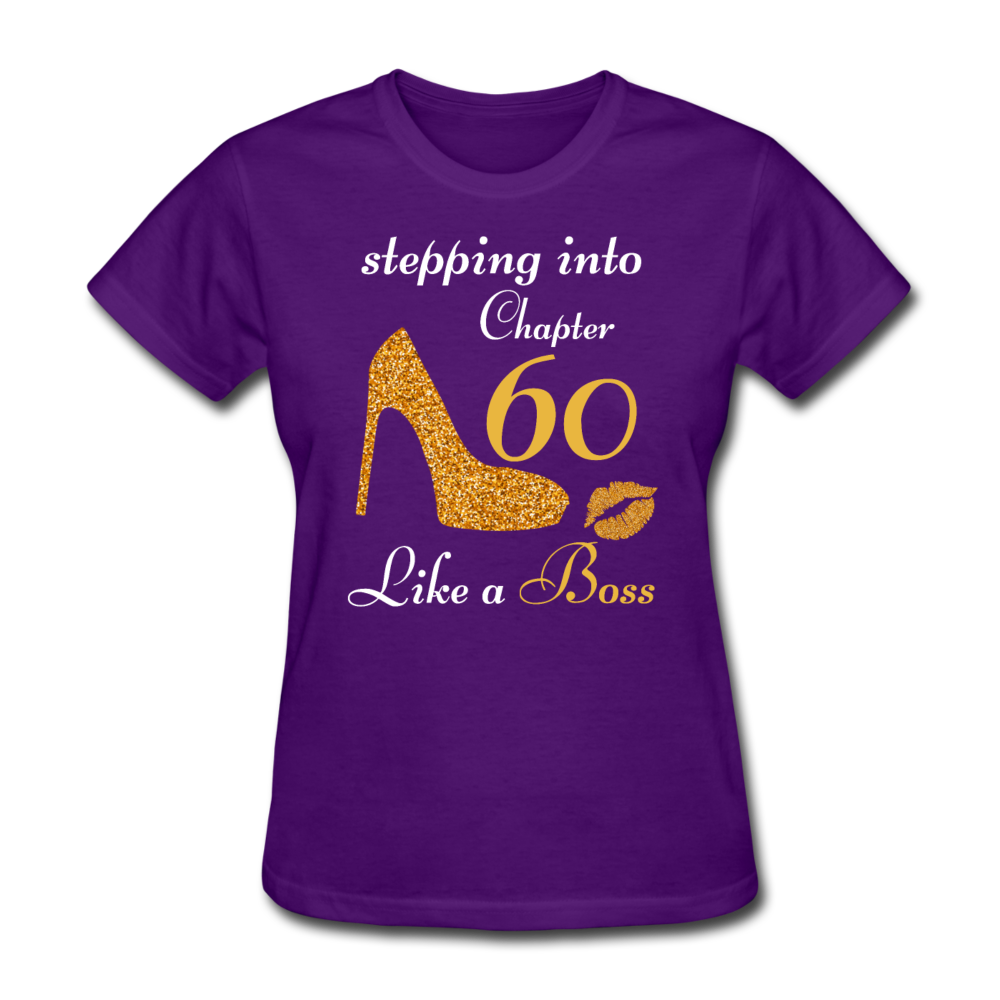 STEPPING CHAPTER 60 WOMEN'S SHIRT - purple