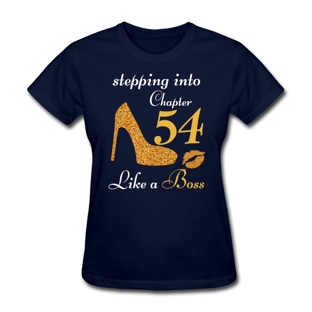 STEPPING CHAPTER 54 WOMEN'S SHIRT - navy