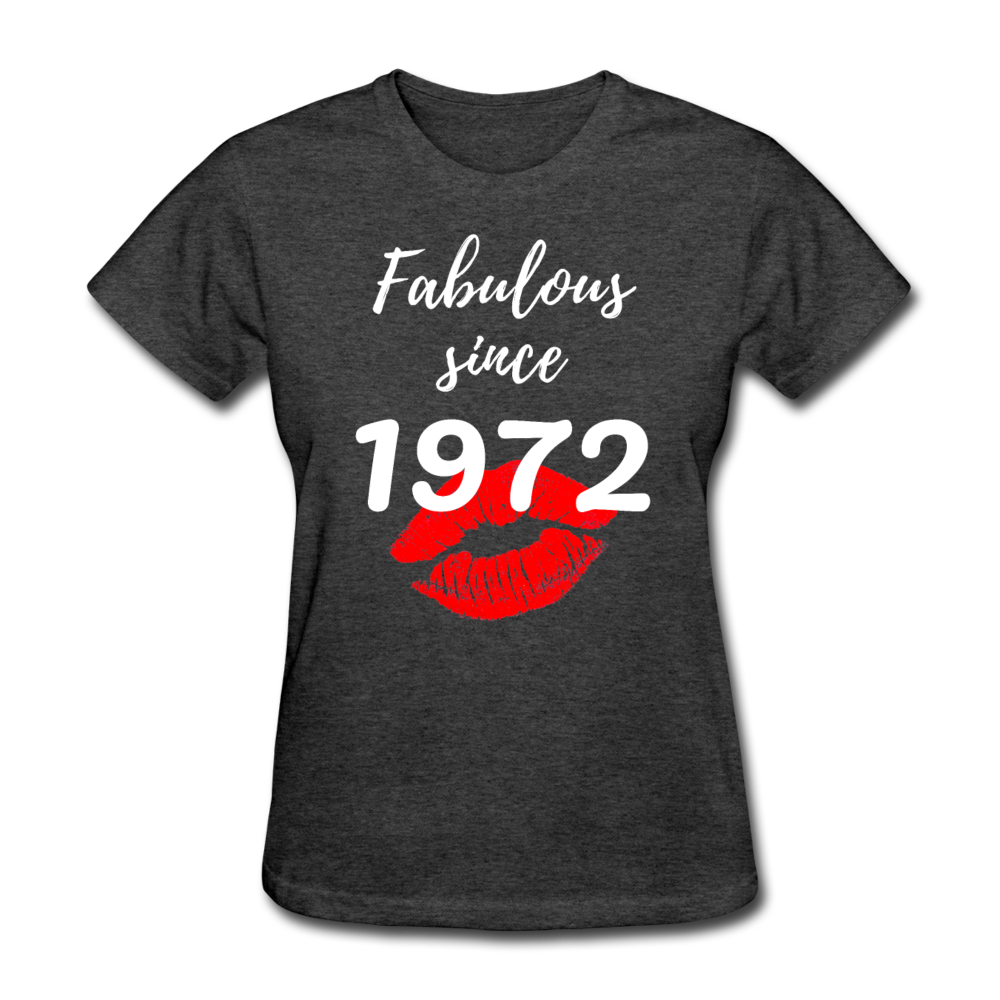 1972 FAB 49 WOMEN'S SHIRT - heather black