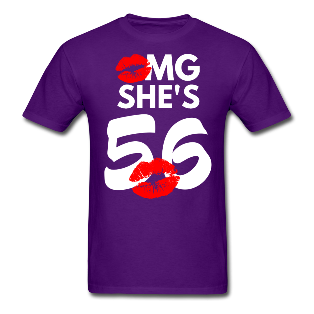 OMG 56 UNISEX SHIRT - purple