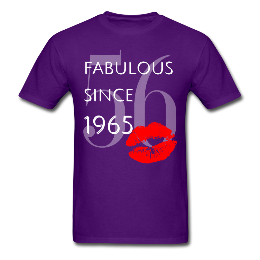 FAB SINCE 1965 - 56 UNISEX SHIRT - purple