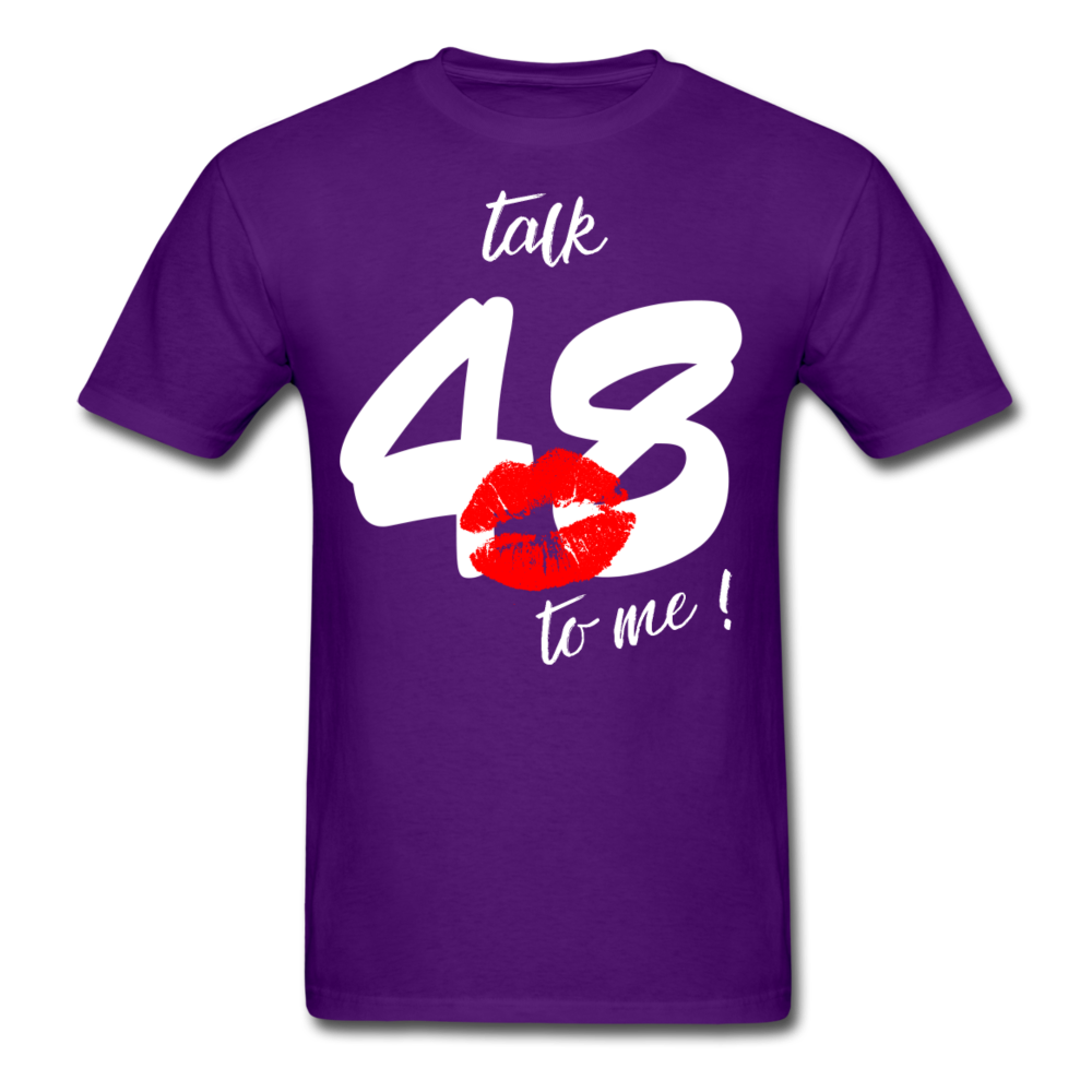 TALK 48 UNISEX SHIRT - purple