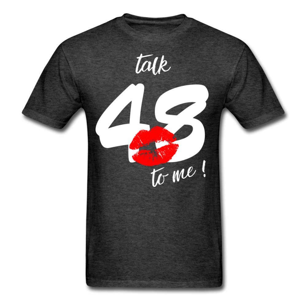 TALK 48 UNISEX SHIRT - heather black