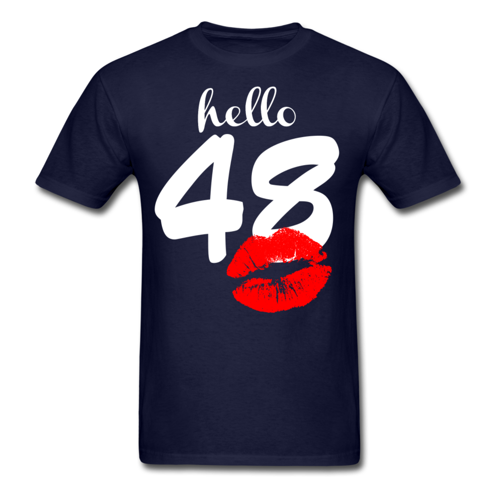 HELLO 48 UNISEX SHIRT - navy