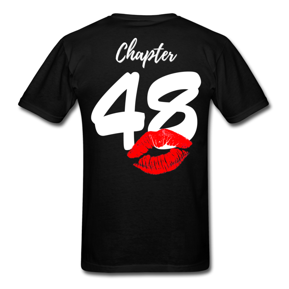 1973 FAB 48 UNISEX FRONT BACK PRINT SHIRT - black