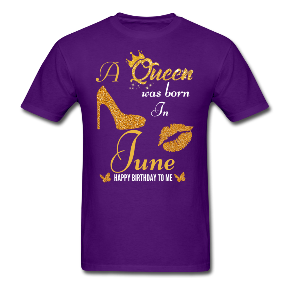 QUEEN JUNE UNISEX SHIRT - purple