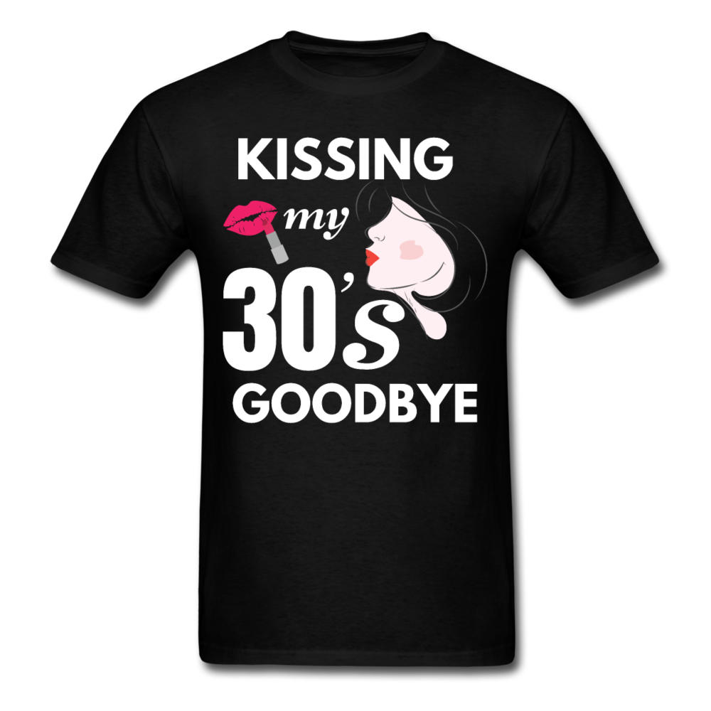 KISS 30'S GOODBYE UNISEX SHIRT - black
