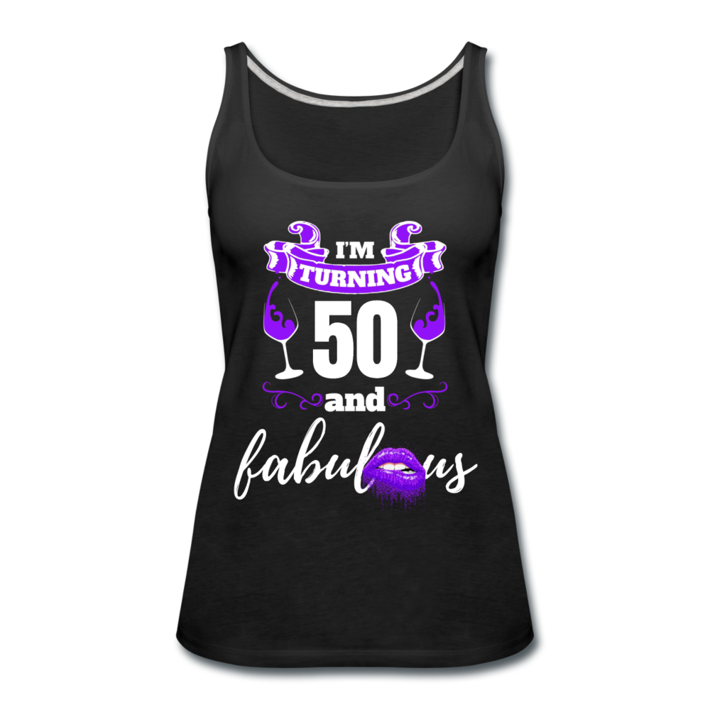 TURNING 50 FAB TANK - black