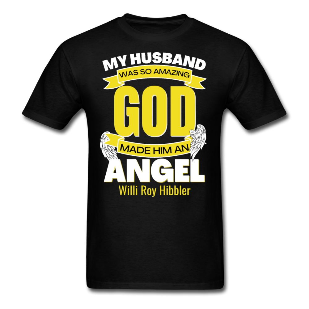 HUSBAND WILLI UNISEX SHIRT - black