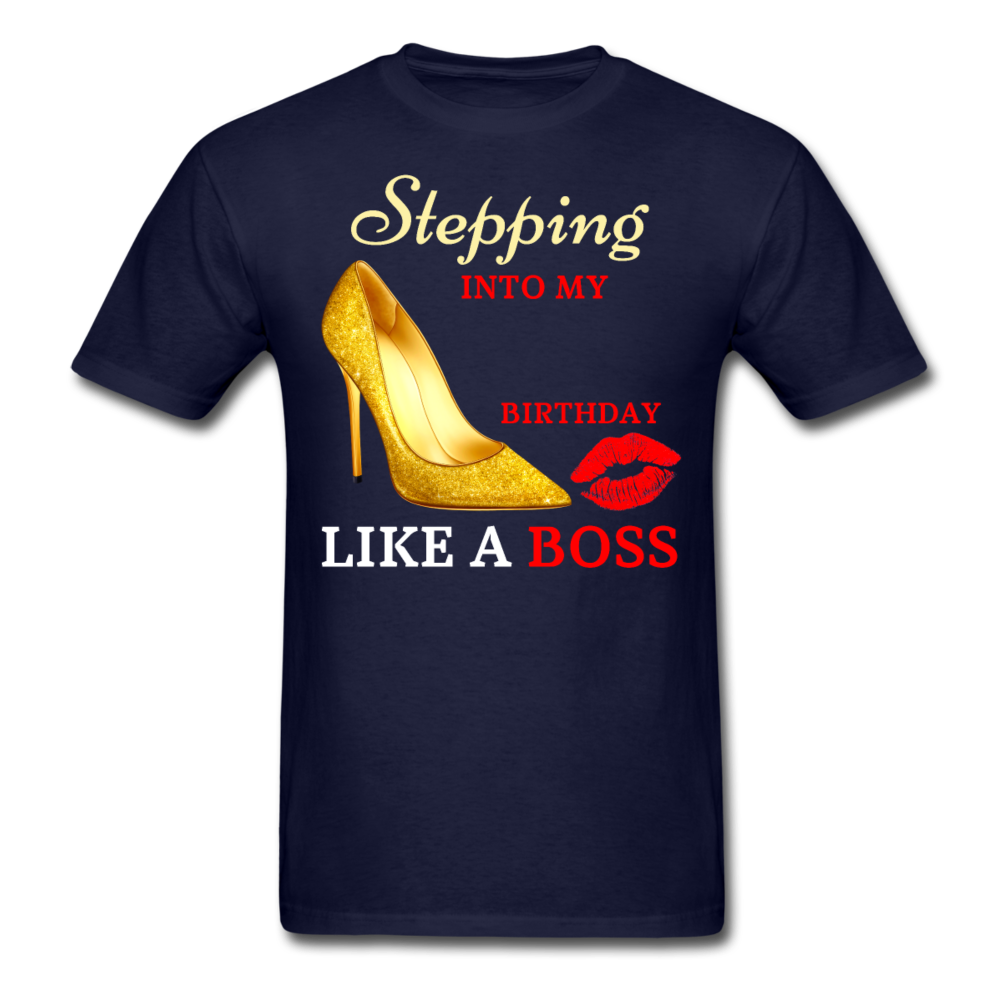 STEPPING AGE CUSTOMIZE UNISEX SHIRT - navy