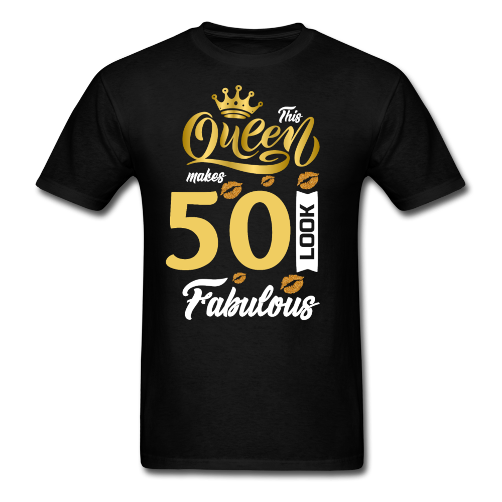 QUEEN 50 UNISEX SHIRT - black