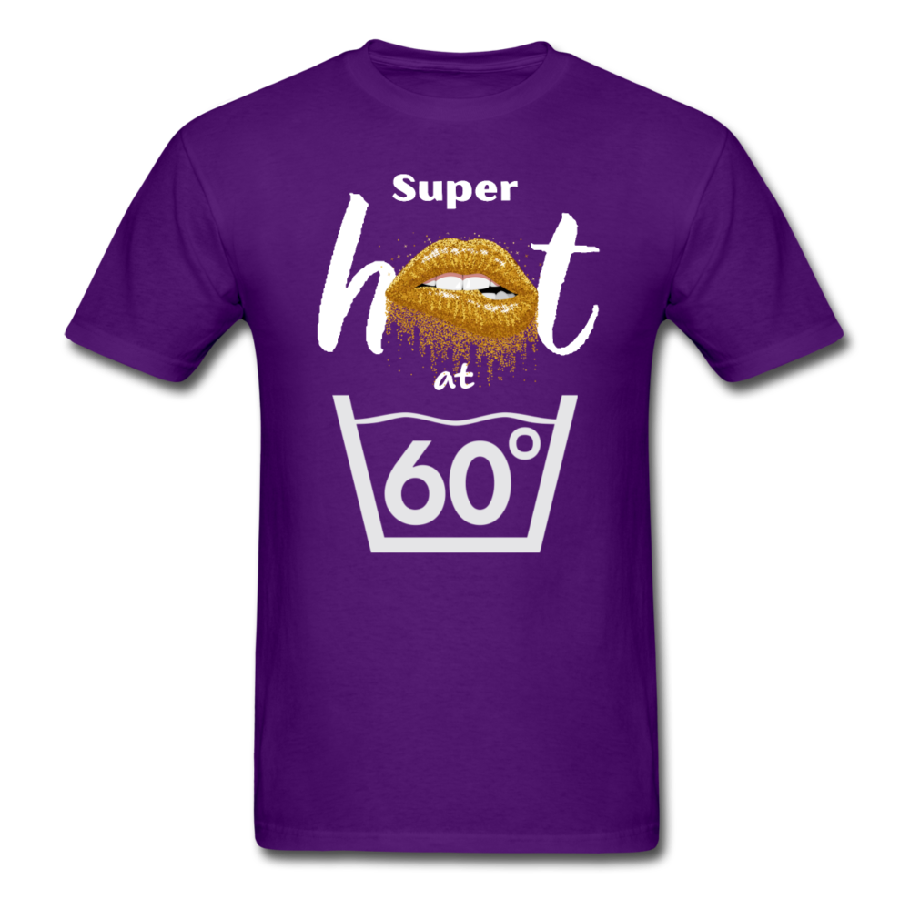 SUPER HOT 60 UNISEX SHIRT - purple