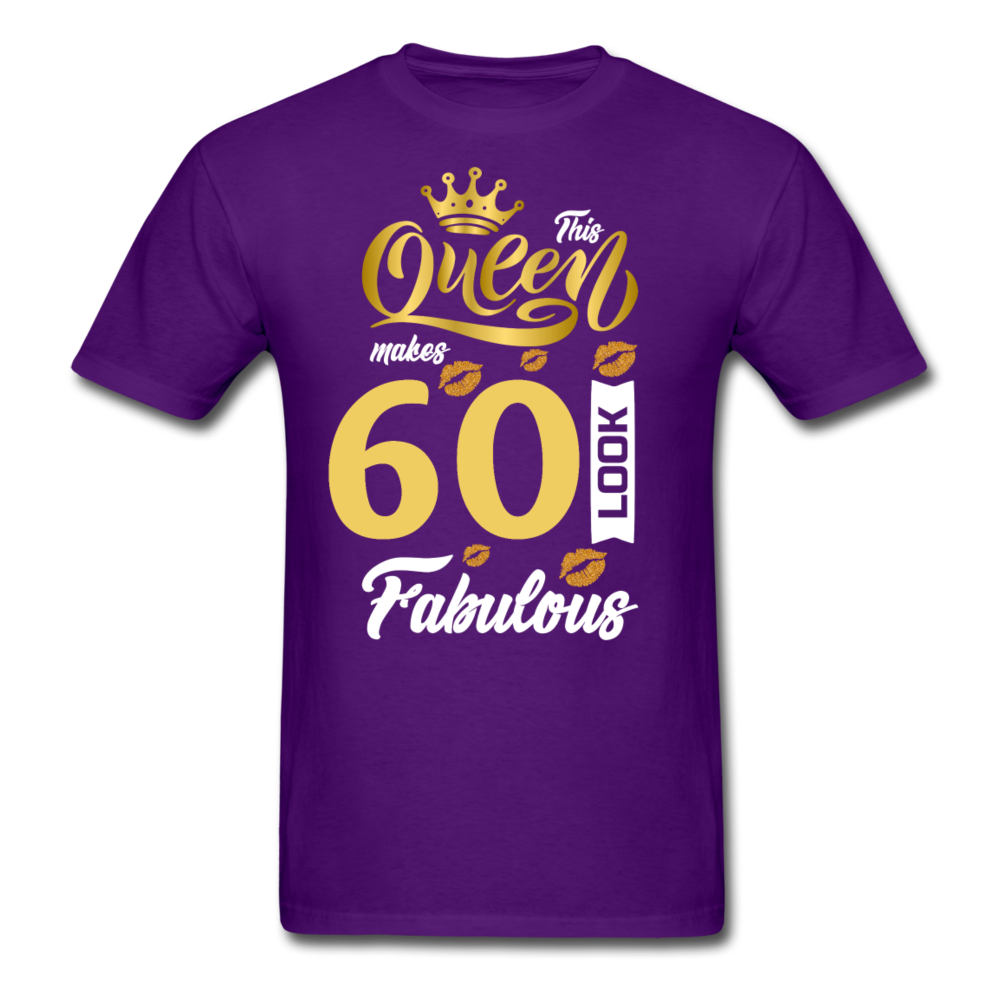 QUEEN 60 UNISEX SHIRT - purple