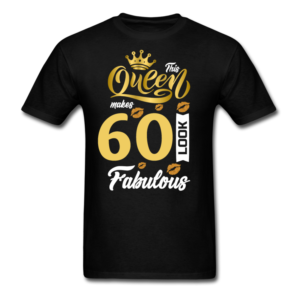 QUEEN 60 UNISEX SHIRT - black