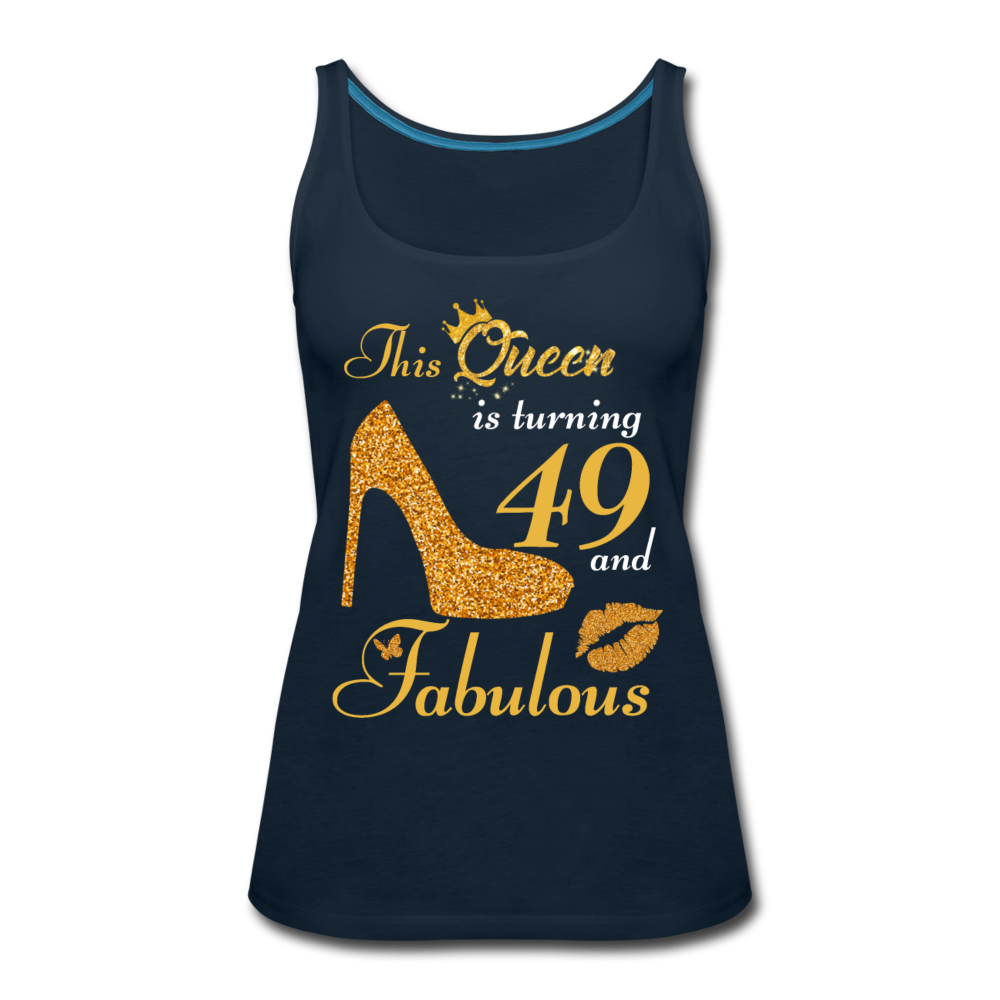 QUEEN 49 FAB TANK - deep navy