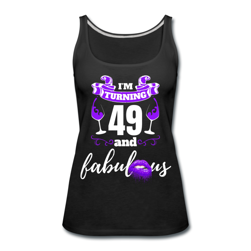 TURNING 49 TANK - black