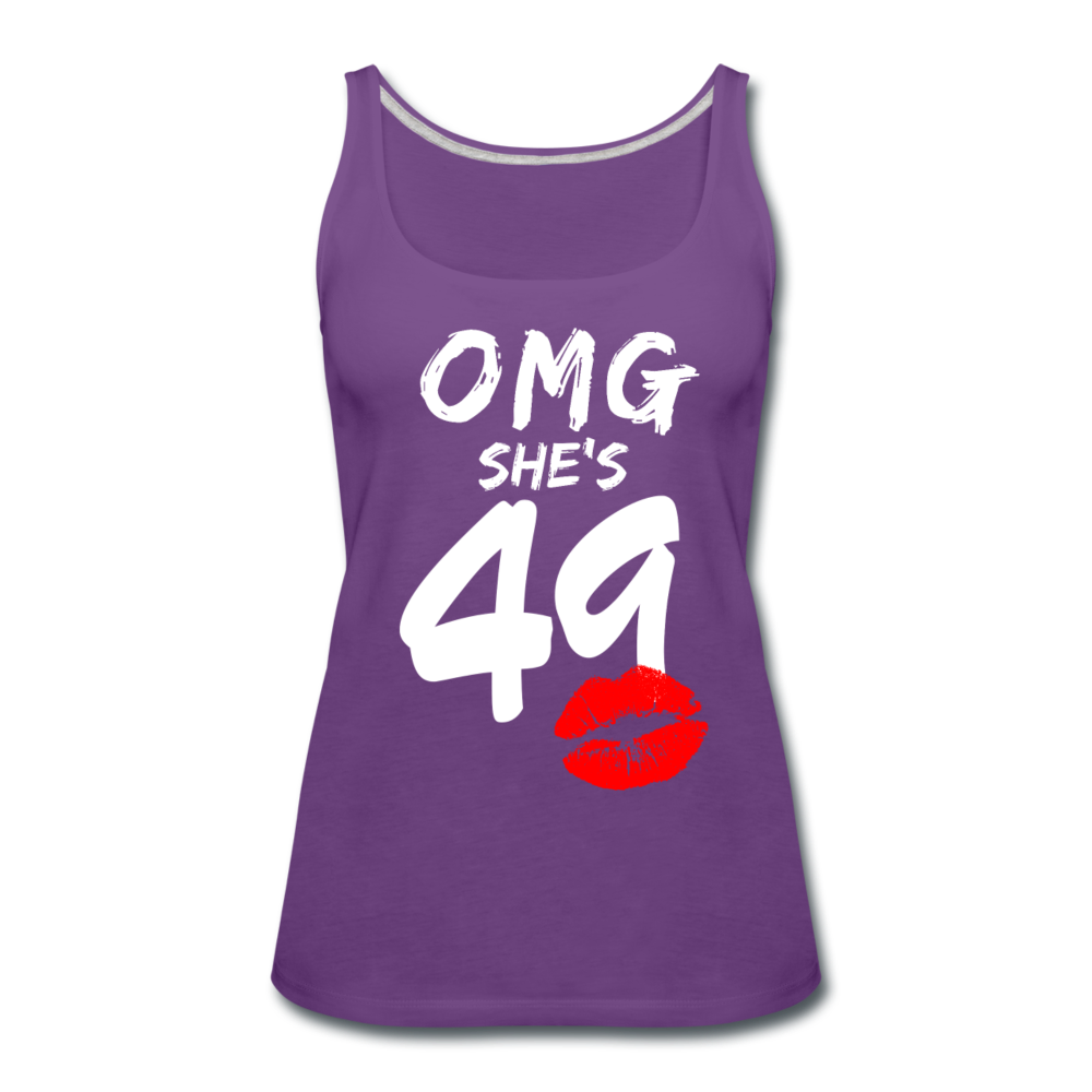 OMG 49 TANK - purple