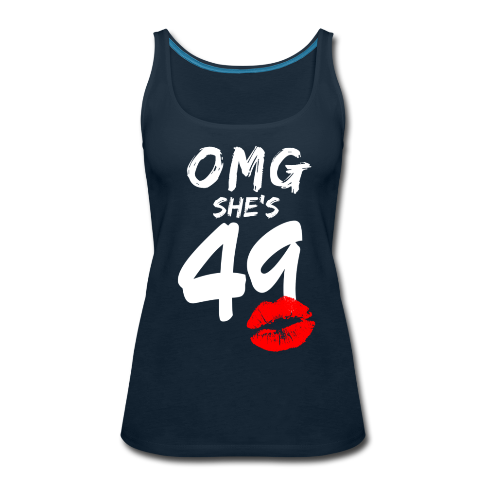 OMG 49 TANK - deep navy