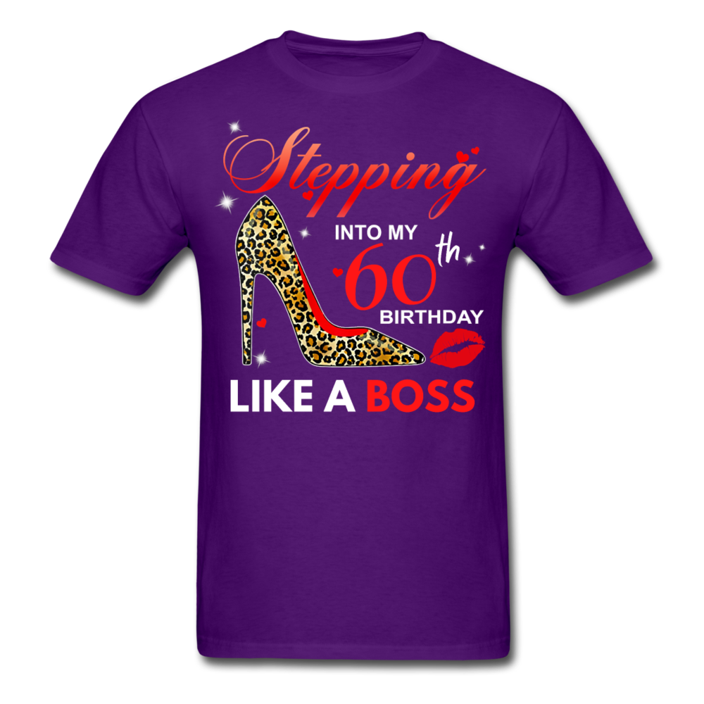 STEPPING BOSS 60 UNISEX SHIRT - purple