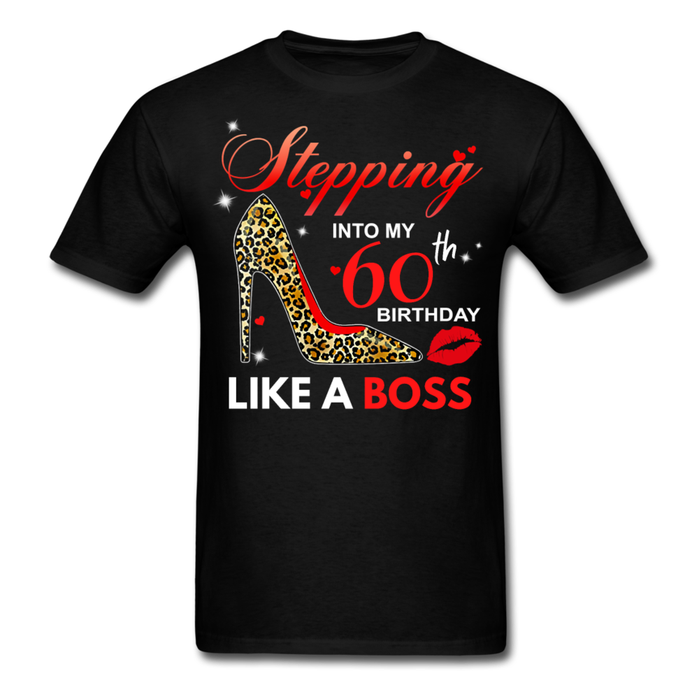 STEPPING BOSS 60 UNISEX SHIRT - black