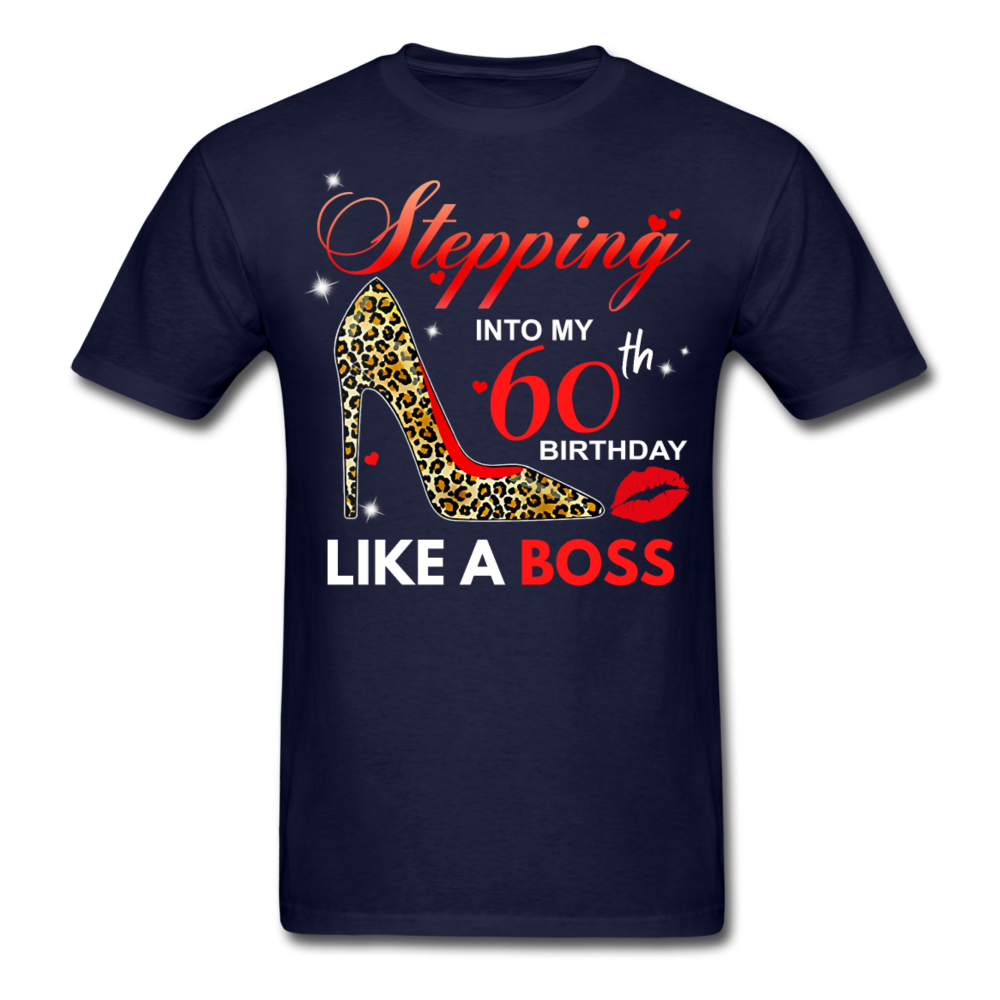 STEPPING BOSS 60 UNISEX SHIRT - navy