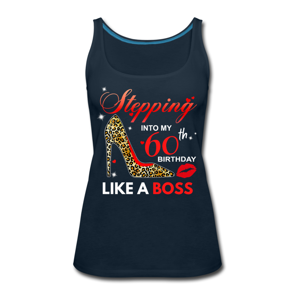 STEPPING BOSS 60 TANK - deep navy