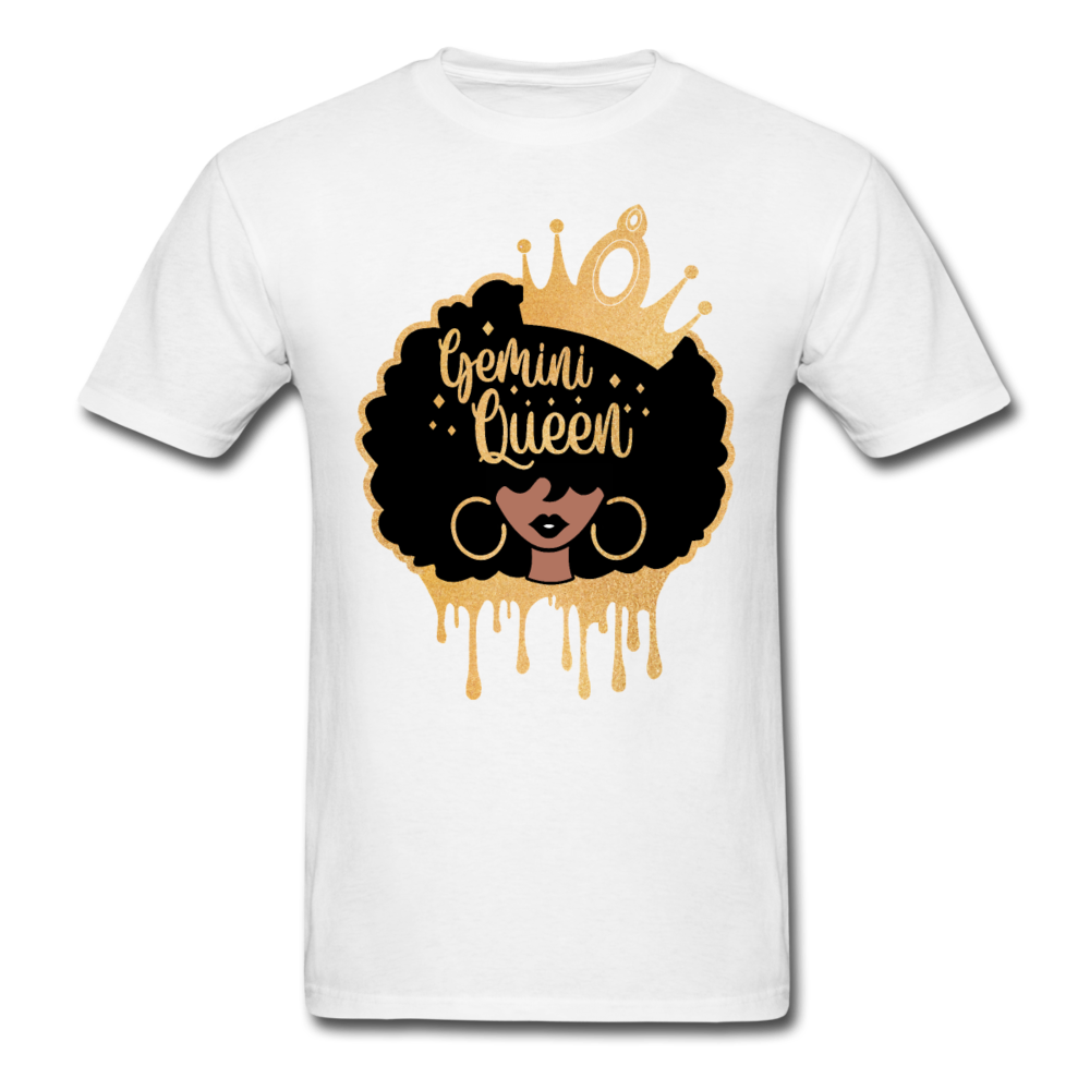 GEMINI QUEEN UNISEX SHIRT - white