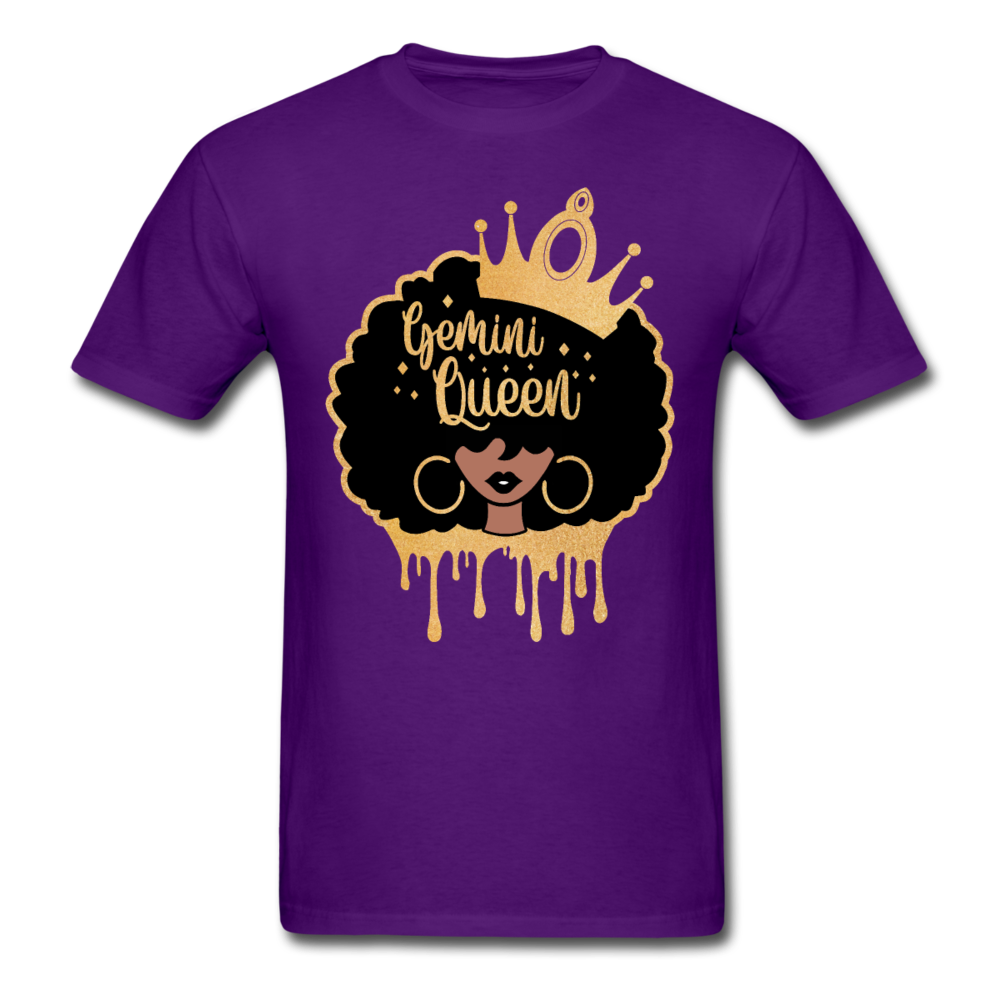 GEMINI QUEEN UNISEX SHIRT - purple