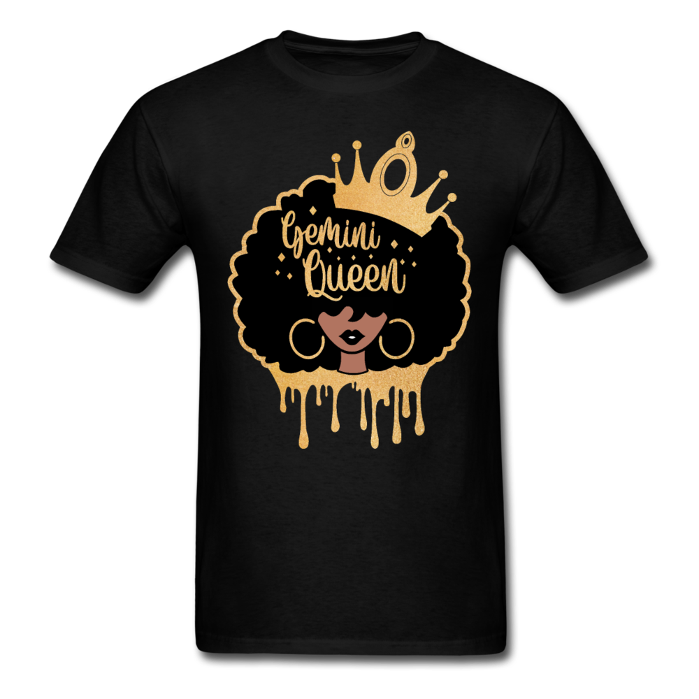 GEMINI QUEEN UNISEX SHIRT - black