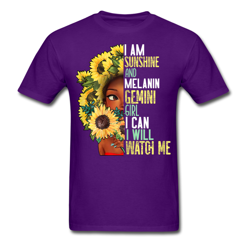 MELANIN GEMINI GIRL - purple