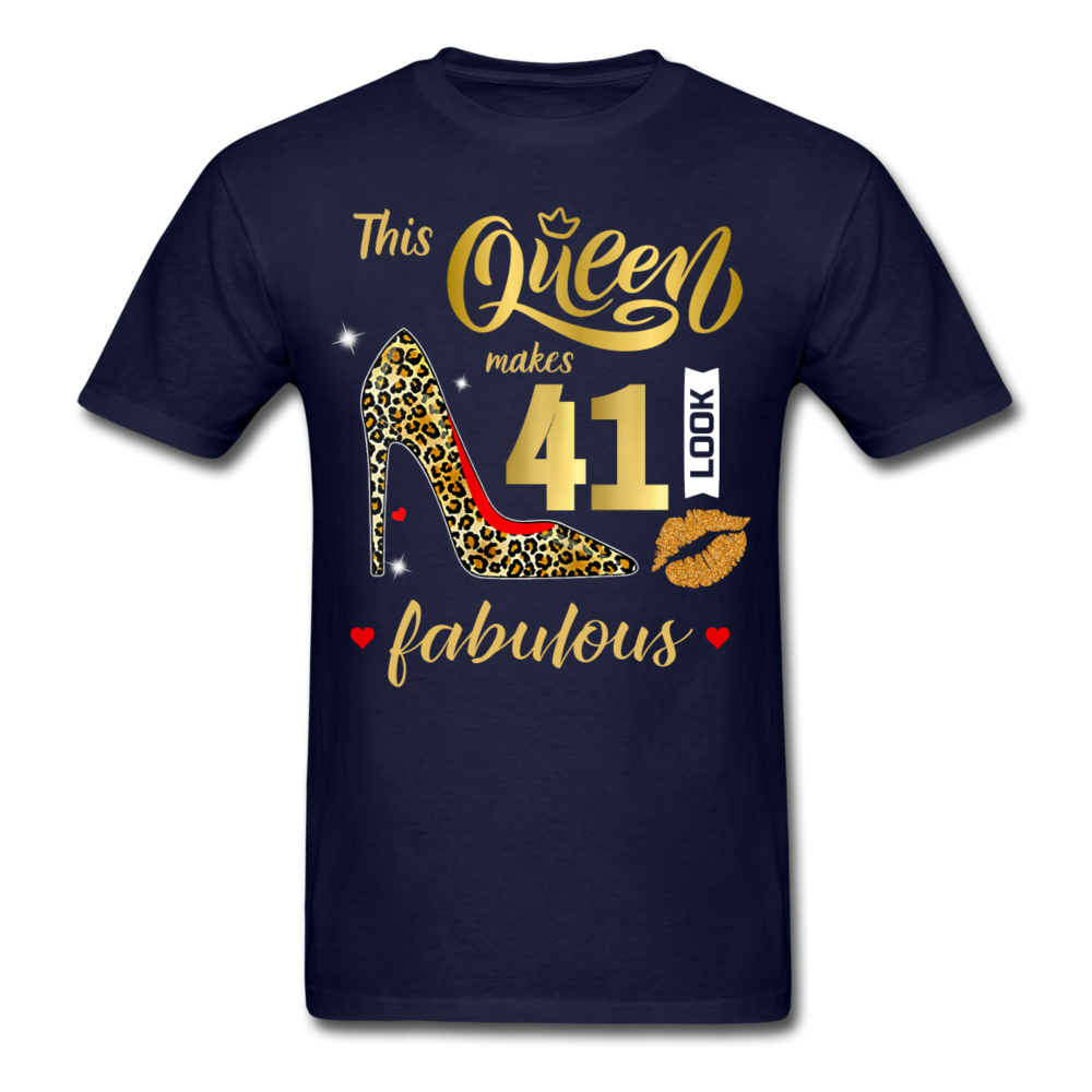 QUEEN 41 FABULOUS UNISEX SHIRT - navy