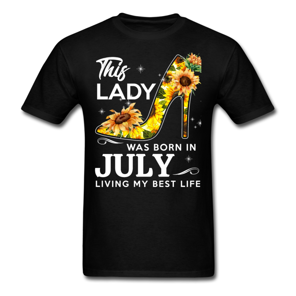 THIS JULY LADY UNISEX SHIRT - black