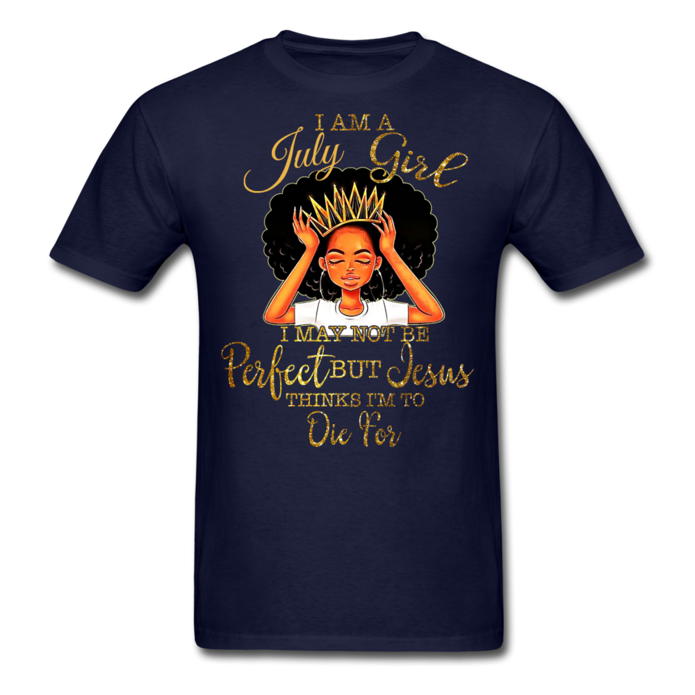 JULY JESUS GIRL UNISEX SHIRT - navy