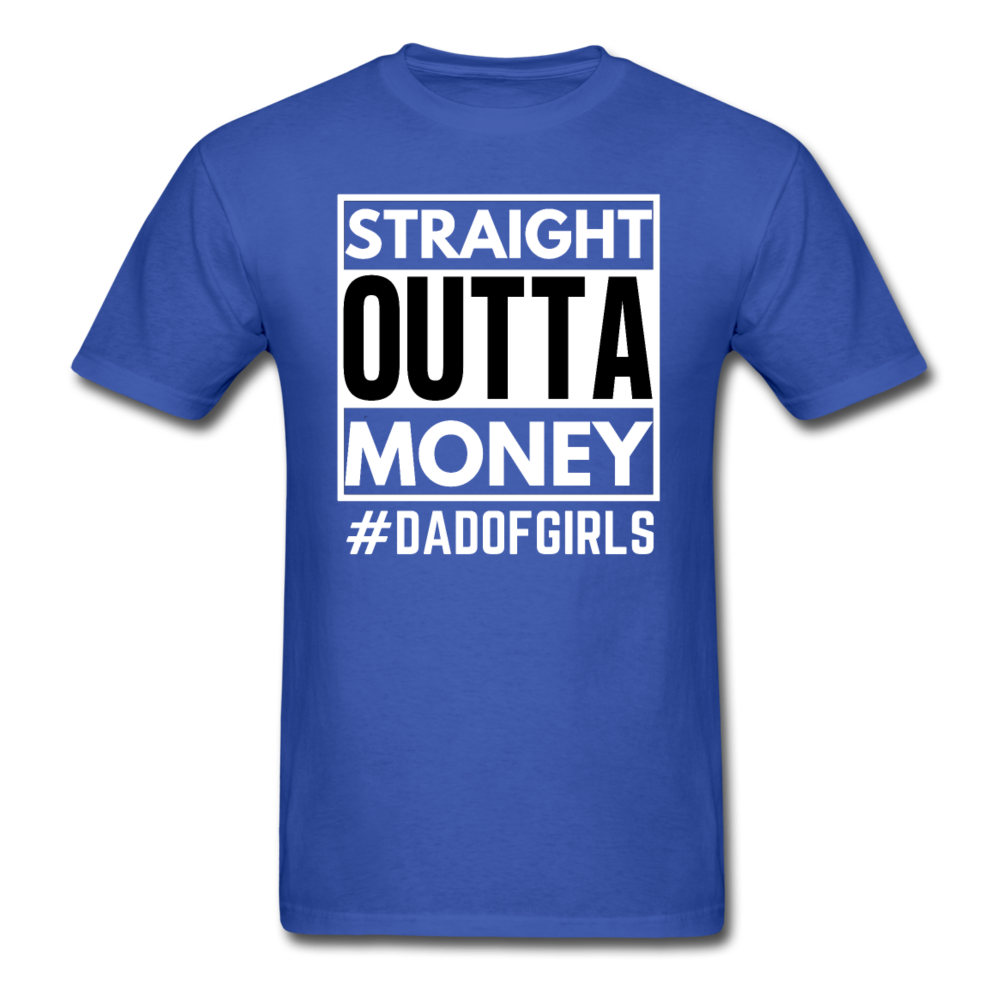 OUTTA MONEY UNISEX SHIRT - royal blue