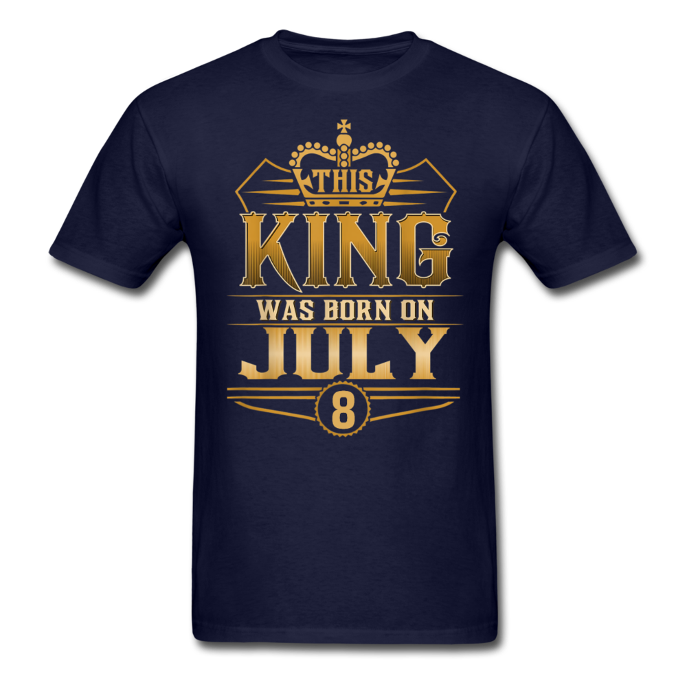JULY 8TH KING - navy