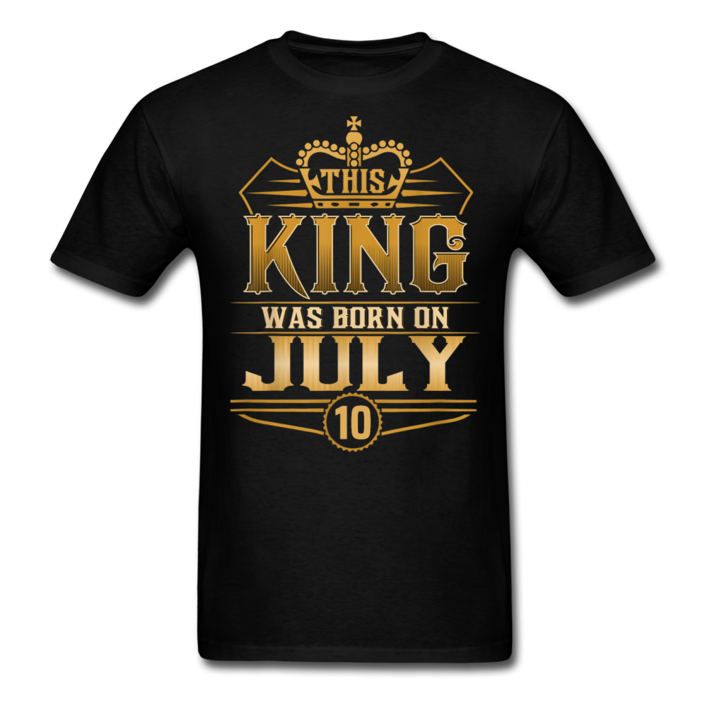 JULY 10TH KING - black