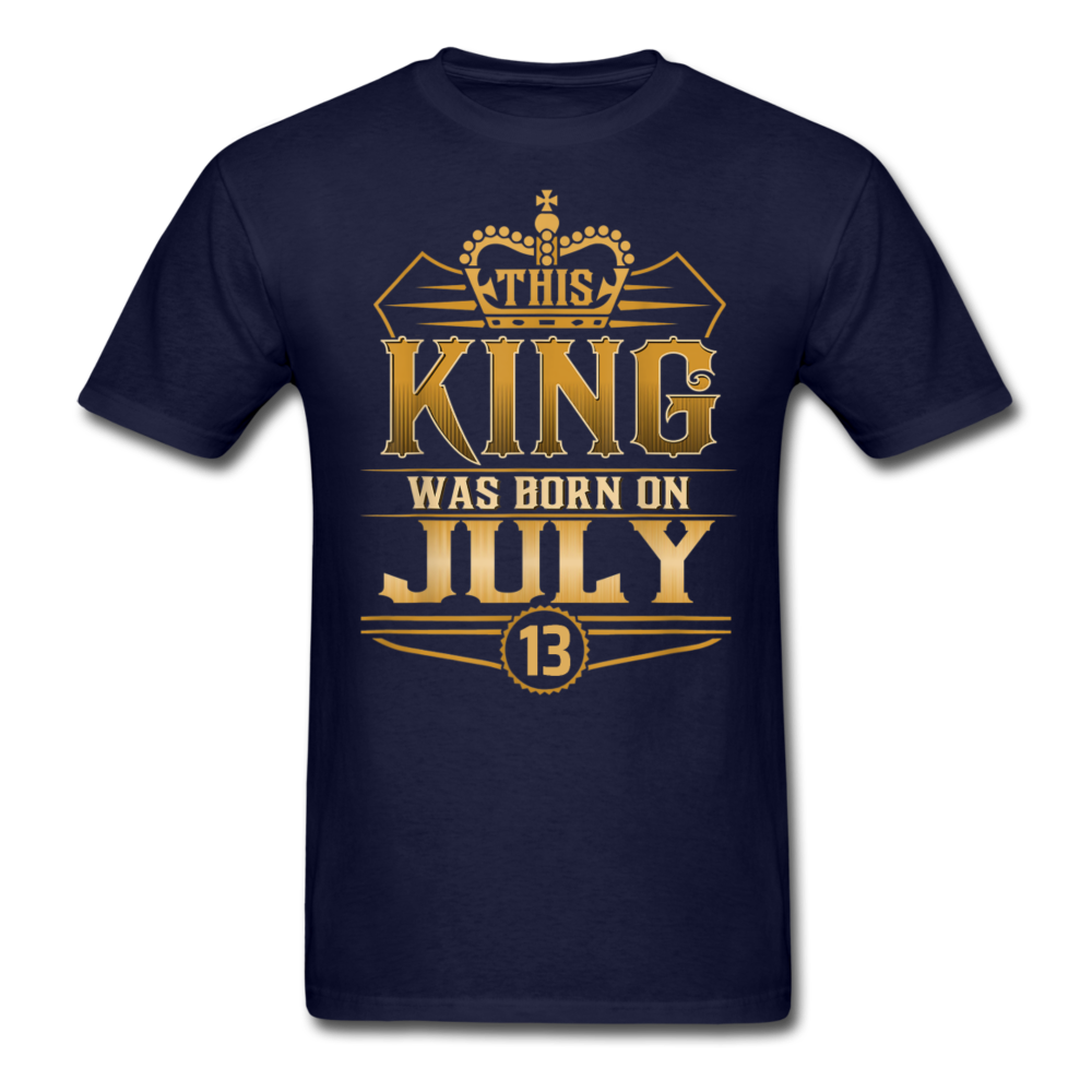 JULY 13TH KING - navy