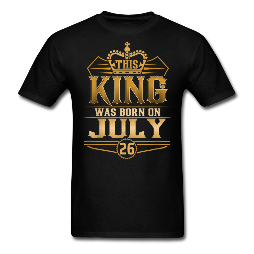 KING 26TH JULY - black