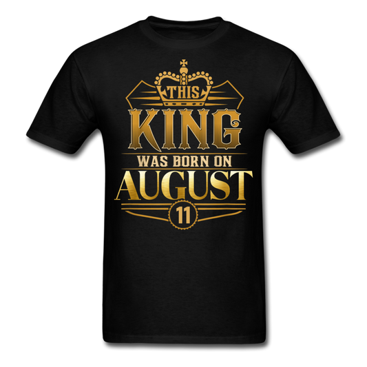 KING 11TH AUGUST - black