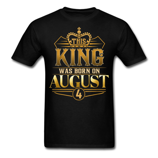 KING 4TH AUGUST - black