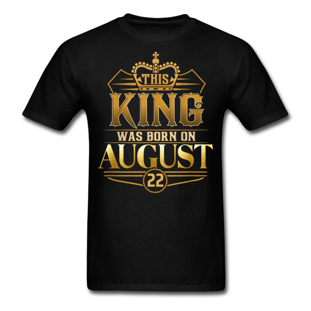 KING 22ND AUGUST - black