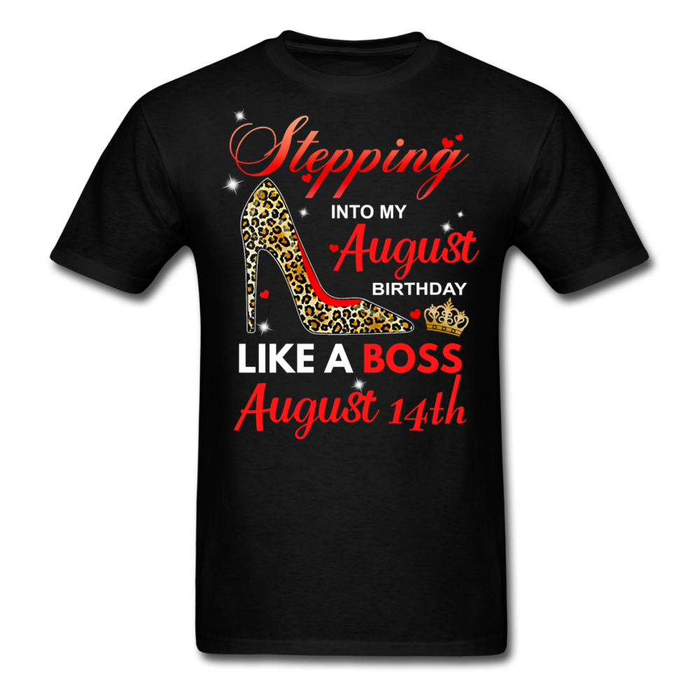 BOSS 14TH AUGUST UNISEX SHIRT - black