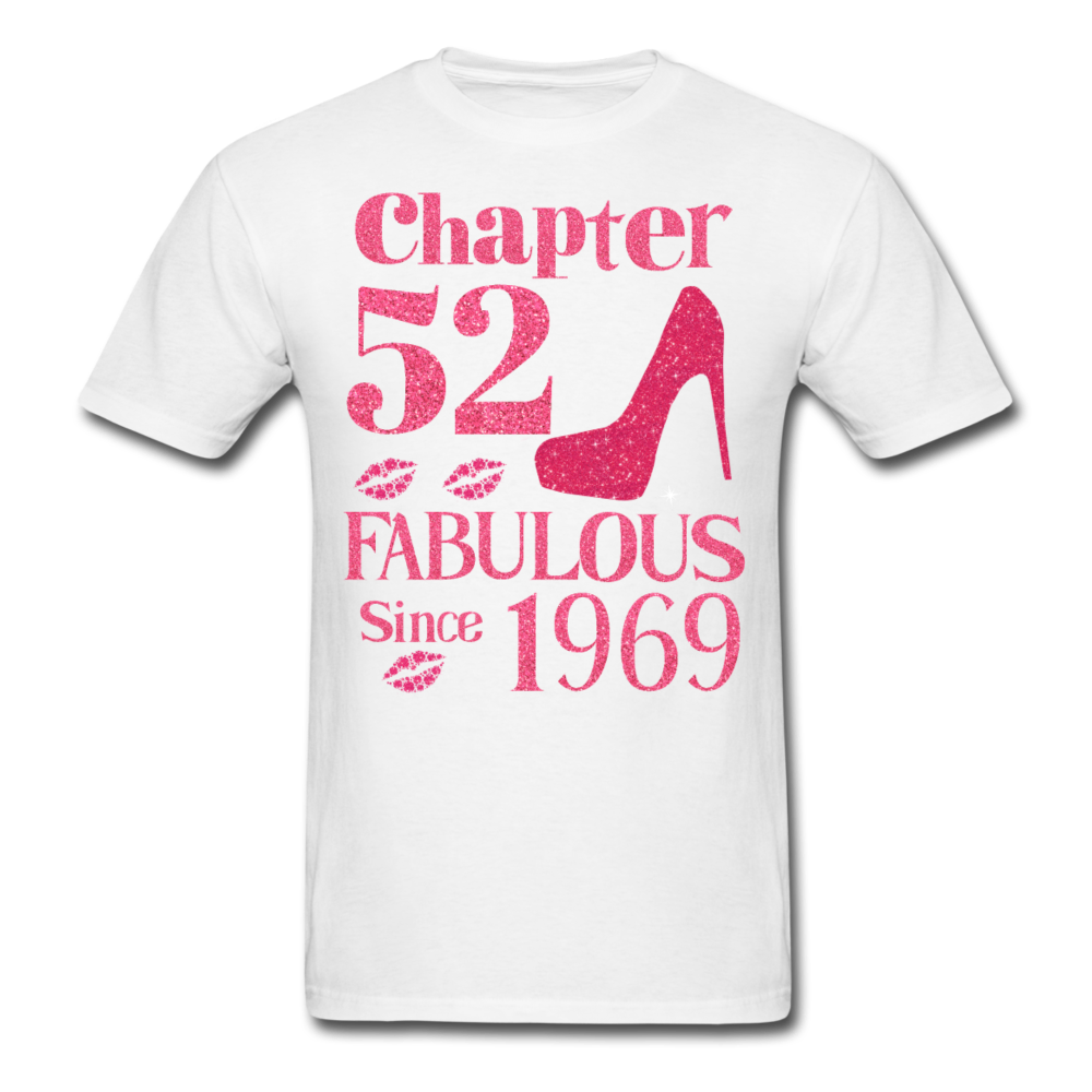 PINK FAB 52 UNISEX SHIRT - white