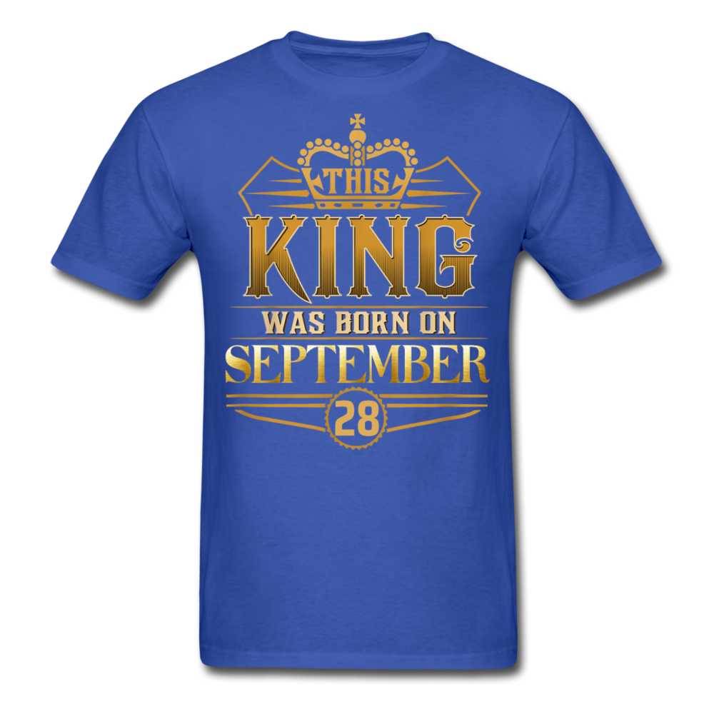 KING 28TH SEPTEMBER - royal blue