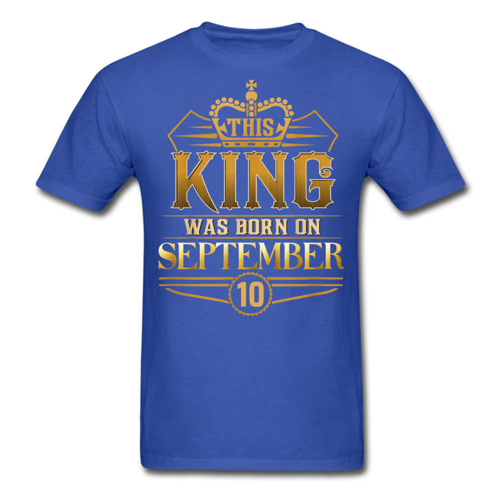 KING 10TH SEPTEMBER - royal blue